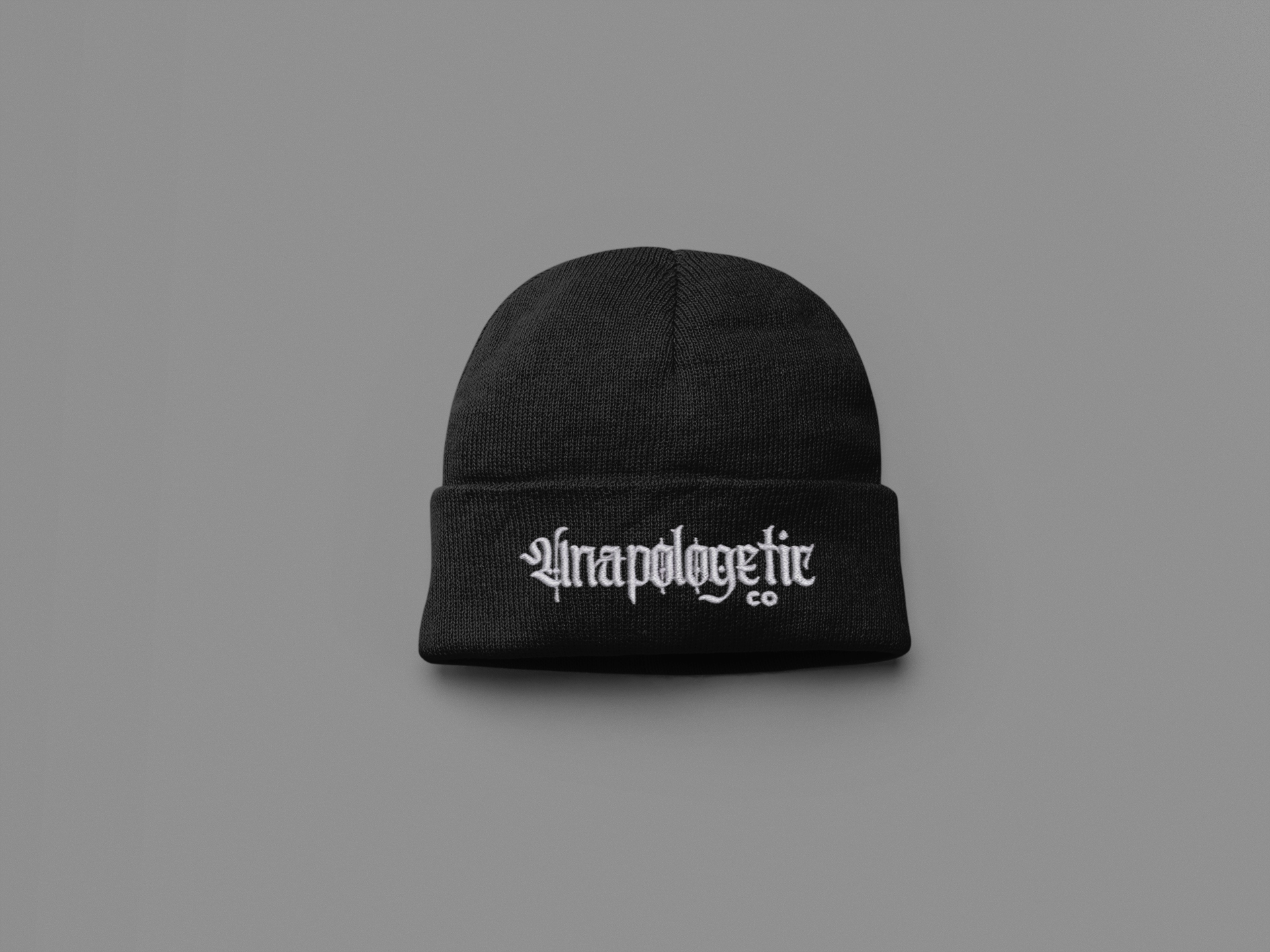 Black Unapologetic Beanie
