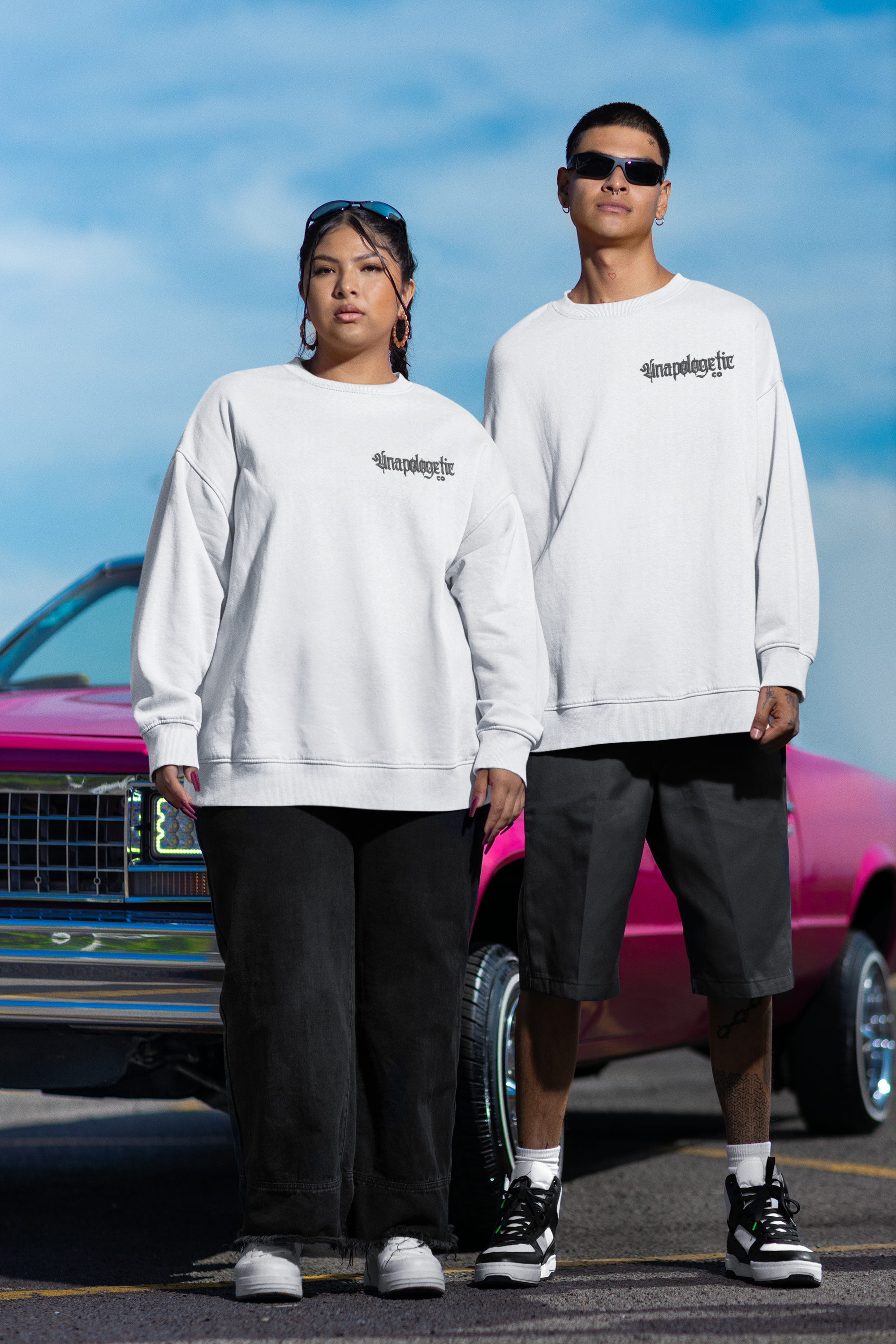 White Unapologetic crew